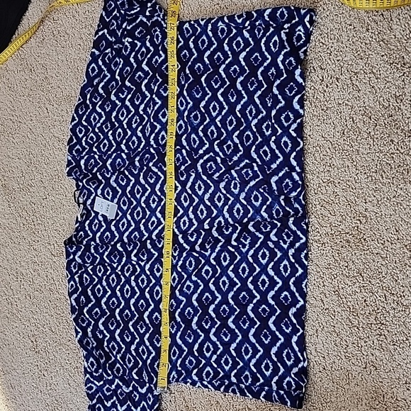 NWT! LOFT Size XS/S Blue multi tie dye print cardigan - Picture 7 of 9